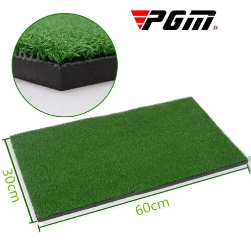 PGM Brand Indoor Backyard Golf Mat Training Hitting Pad Practice Rubber Tee Holder Grass Mat Grassroots Green 60cm x 30cm PGM Brand Indoor Backyard Golf Mat Training Hitting Pad Practice Rubber Tee Holder Grass Mat Grassroots Green 60cm x 30cm