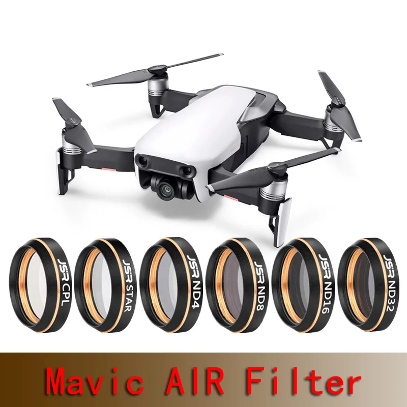 

Camera Filter UV Polar Neutral Density Lens Filter ND4 8 16 32 Star Set For DJI Mavic Air Drone Protector Accessories