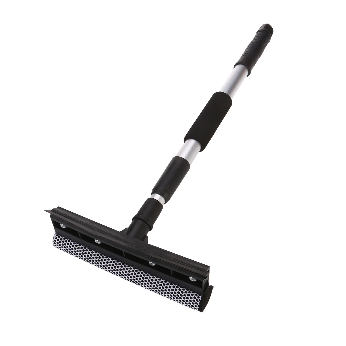 OUNONA Multifunctional Mesh Sponge Squeegee Dual Head Auto Car Window Cleaning Squeegee Mop With