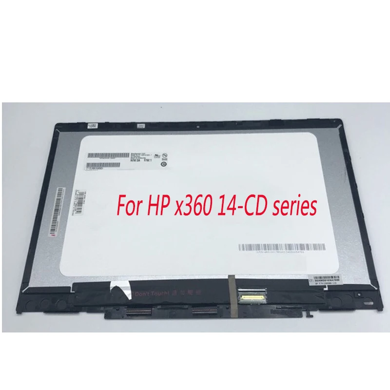14 0 &quotЖК дисплей в сборе с рамкой для HP PAVILION X360 CD CD0046TX сенсорный экран стекло