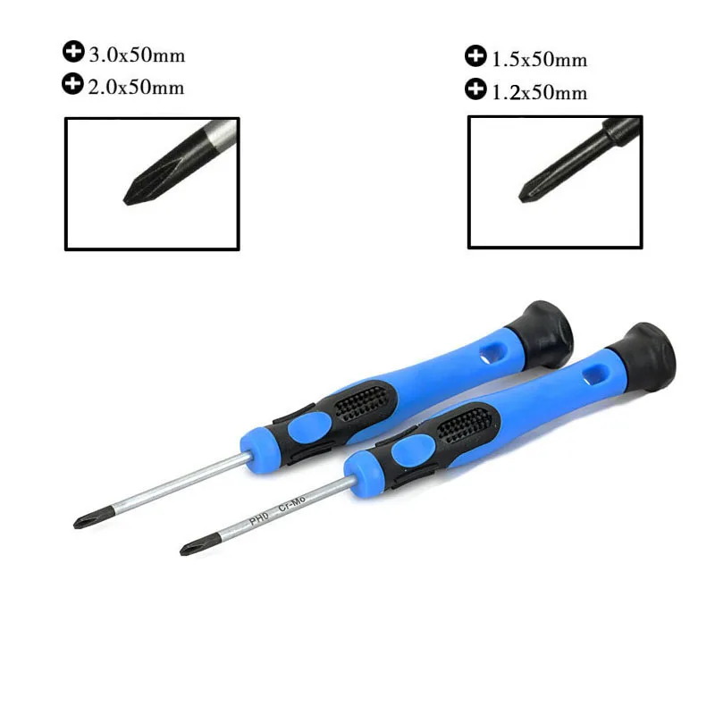 

1.2 1.5 2.0 3.0mm Phillips Screwdriver Precision Cross Head Screwdriver Hand Tool Magnetic Tip Screw Driver Repair Tool