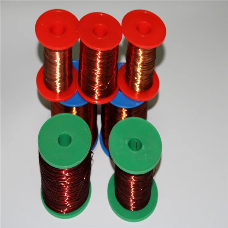 0 64 мм 22AWG QZY + XY 2/220 Магнитный провод 5 кг 150 м класс 220C эмалированный круглый медный