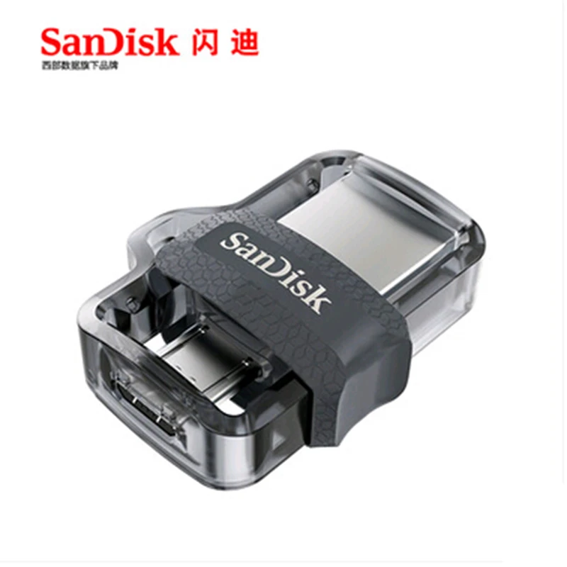 sandisk sdd3 экстремально высокая скорость 150 м/с флеш-накопитель 32 Гб OTG USB3.0 128 Гб двойной OTG USB флеш-накопитель 64 ГБ флеш-накопитель 16 Гб