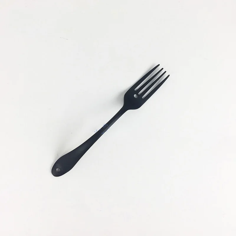 fork Современная ручка для шкафа шкаф мебельные ручки сарай раздвижные дверные ручки межкомнатные деревянные дверные ручки черные - Цвет: fork
