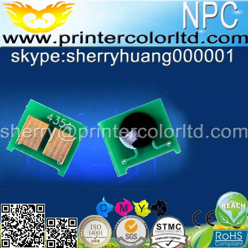 Тонер-чип пополнение для HP 1515 1215 1518 сменный цветной принтер CB540A CB541A CB542A CB543A CP1215 |