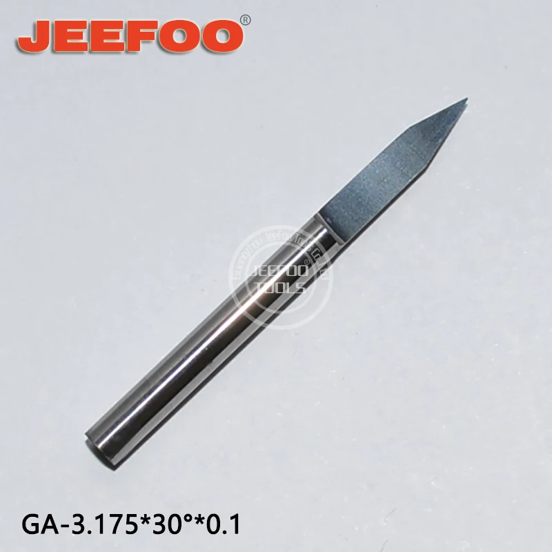 

3.175*30Degree*0.1 Flat Bottom Engraving Tools With Coating for metal and jade Engraving