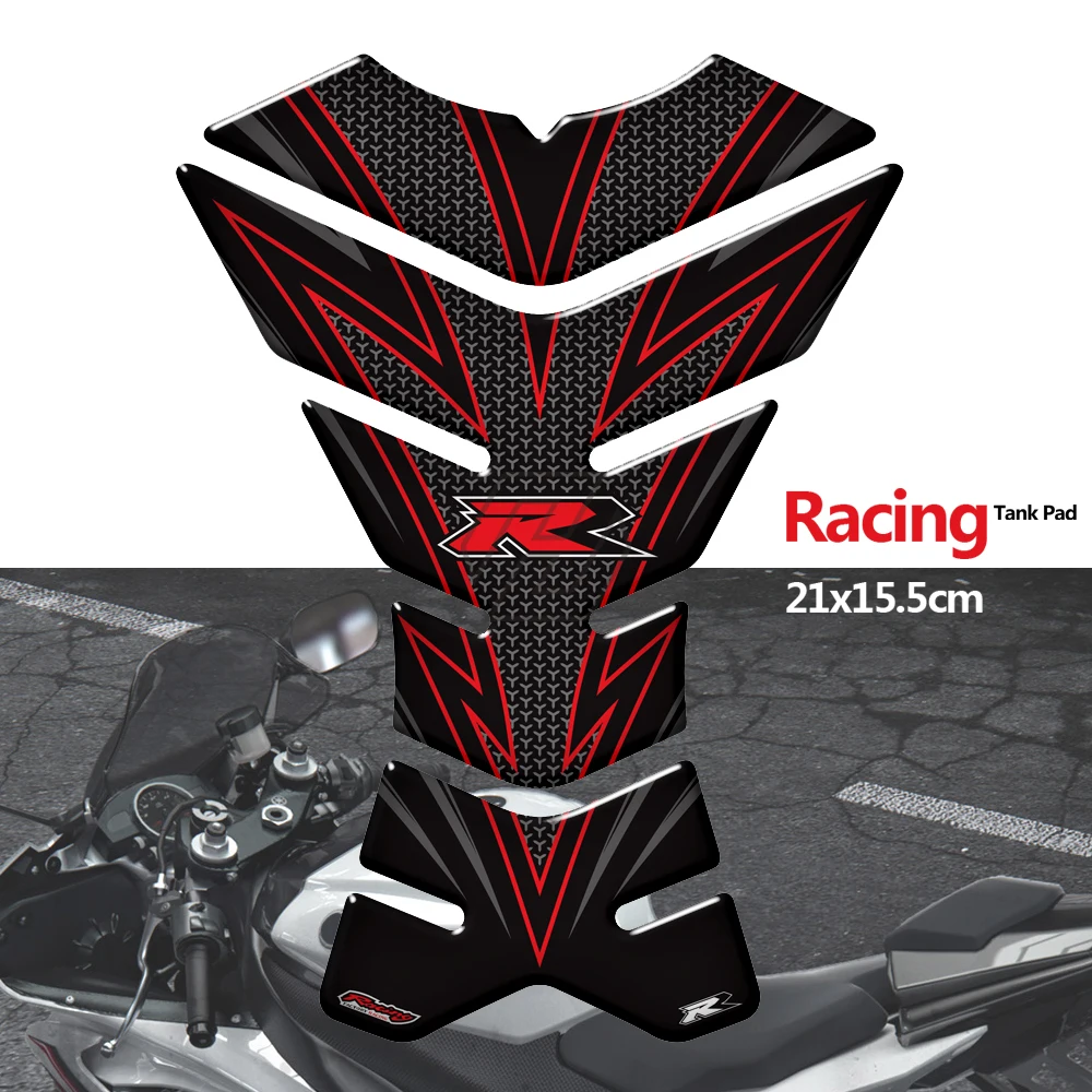

3D Motorcycle Racing Tank Pad Protector Sticker Decal Gas Case for Honda CBR Kawasaki Ninja Suzuki SV650 GSR 400 Tank Stickers