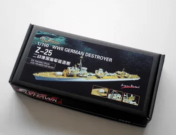 

Assembly model Yingxiang 1/700 Germany Z-25 ship improvement Toys