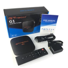 Original GTMEDIA G1 S905W Android 7.1 tv box media player 1GB RAM 8GB ROM set top box 4Kx2K HD 2.4G Wifi smart tv box hot sell