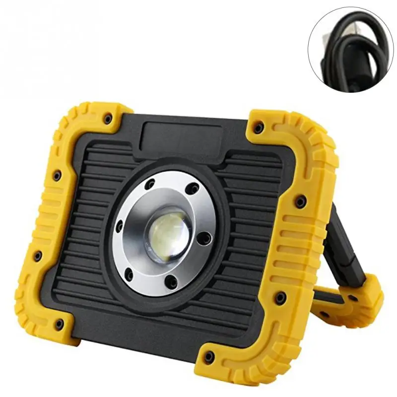 

New 10W Portable LED Spotlight Floodlight Flashlight Outdoor Camping Lawn Work Lamp Emergency Power Bank #0824