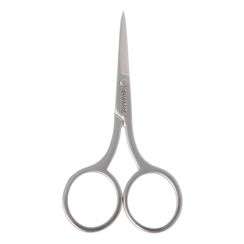 

Pro Women Stainless steel Eyebrow Scissors Remover Trimmer Hair False Eyelash Cutter Makeup Tool 2017 Silver New Fashion S
