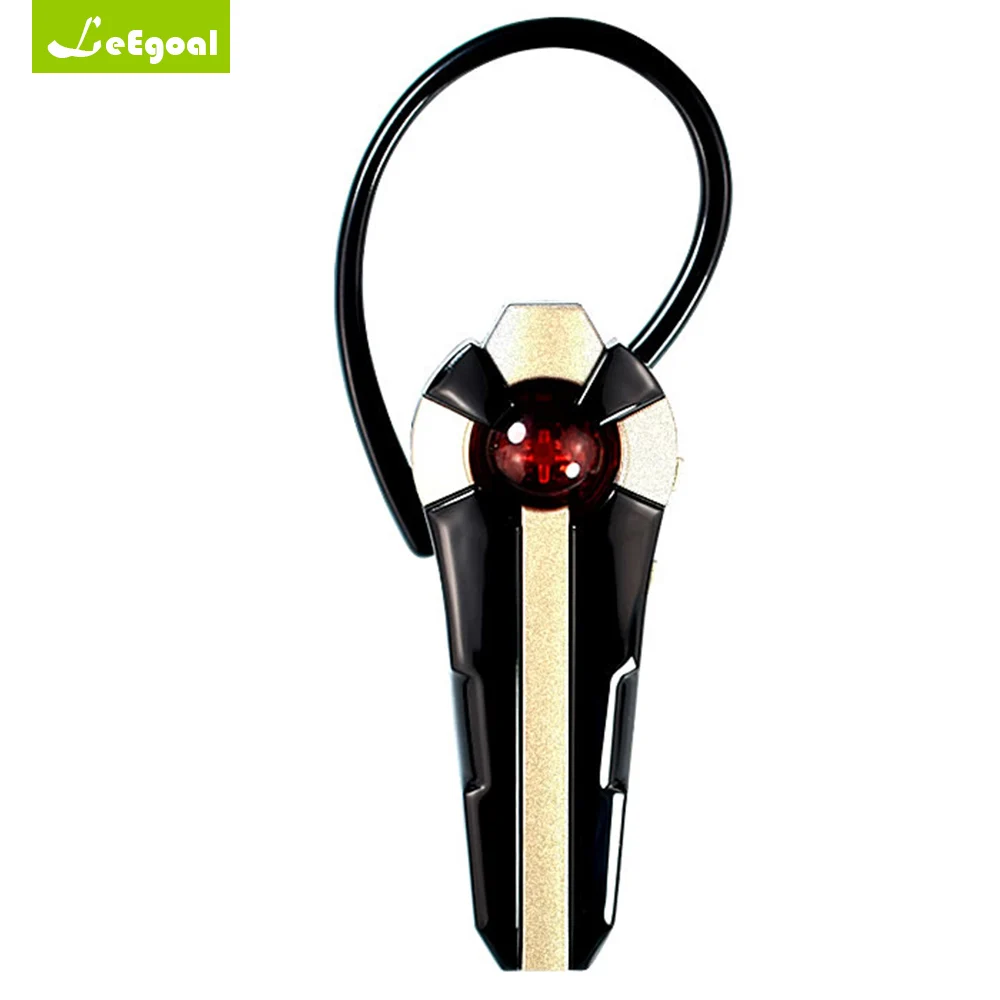 Kopen Leegoal Hifi Stereo Mono Hoofdtelefoon Draadloze Headset Oortelefoon Bluetooth Sport Oorhaak Oortelefoon met Microfoon voor mobiele telefoon iphone