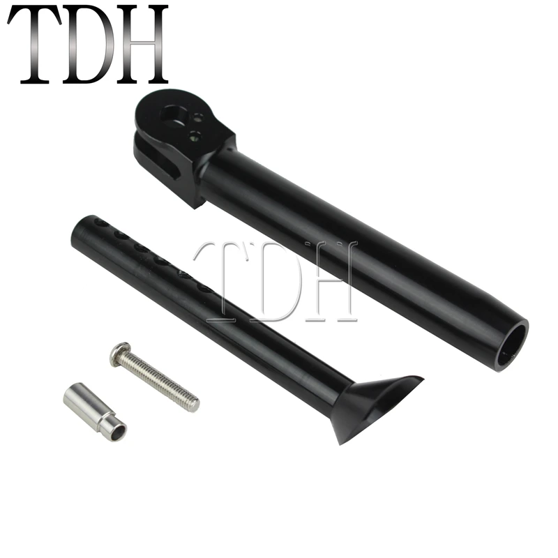 

Black Motorcycle CNC Aluminum Adjustable Kickstand Side Stand kit For HONDA CBR600RR 03-14 CBR1000RR 04-07