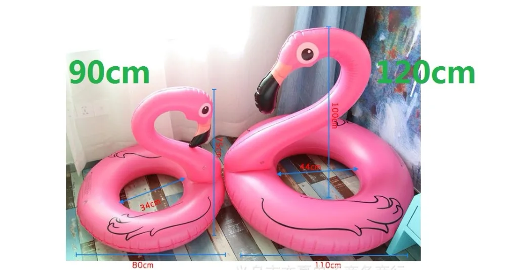 Pink Inflatable Flamingo Pool Float Swim Ring Pool Inflatable Pool Toys Boias Piscina Inflatables Pool Party Boias Piscine Bouee