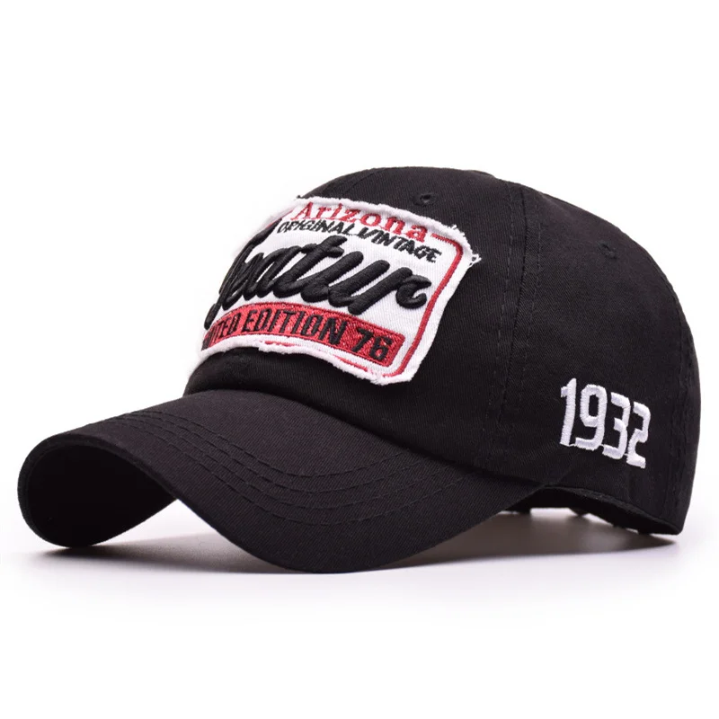[NORTHWOOD] Хлопок Бейсбольная Кепка Gorras для женщин и мужчин 3D Вышивка Узор кепка хип-хоп Snapback шляпа шлем для папы водителя грузовика Кепка - Цвет: black