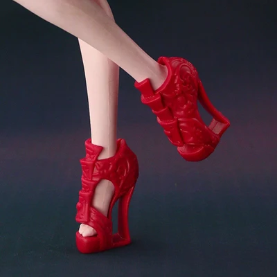 Новинка года; яркие аксессуары; оригинальная обувь для куклы monster high; модная обувь в форме зонта; Доступно 15 моделей обуви - Цвет: B03