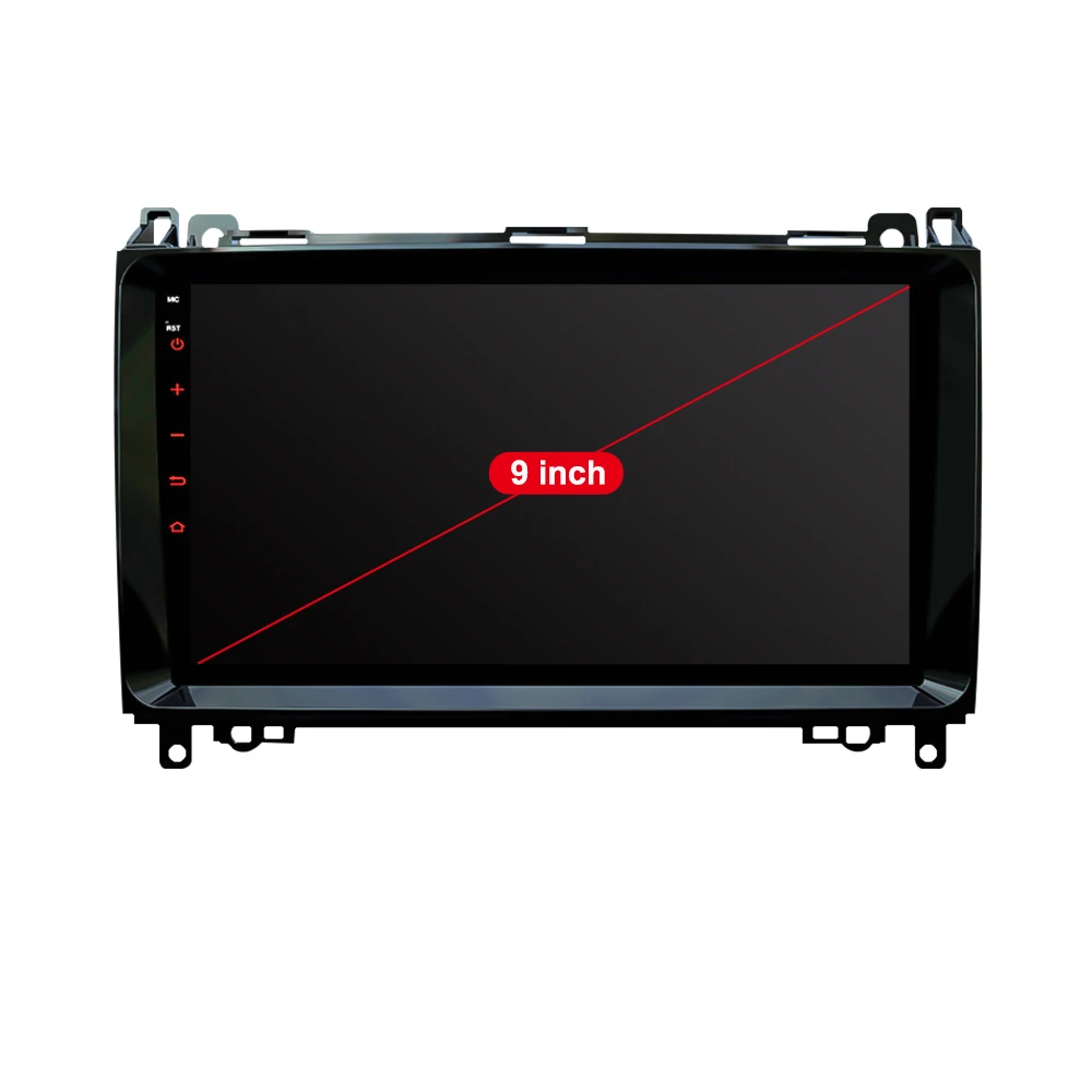 Sale 2 Din Auto Radio Android 9 For Mercedes/Benz/Sprinter/Viano/Vito/B-class/B200/B180 Car Multimedia Video Player GPS 4G+64G PX6 3