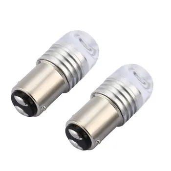 

HOT 5w 1157 Bay15s Convex lens 4 led Flash Lamp Taillight Bulb 12v COB Universal Reversing Lights Turn Signal Lights