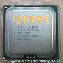 Lntel Core 2 Quad Q8200S q8200s cpu/Socket 775/2. 33 ГГц/FSB 1333 МГц/45 нм/65 Вт/четырехъядерный процессор(Рабочая