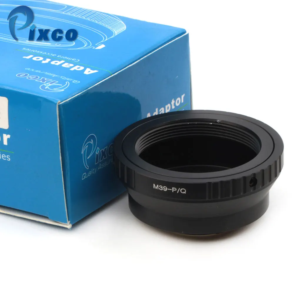 Pixco M39-P/Q Adattatore Di Montaggio Anello Di Lavoro Per M39 Vite Lens Per Pentax Q Camera