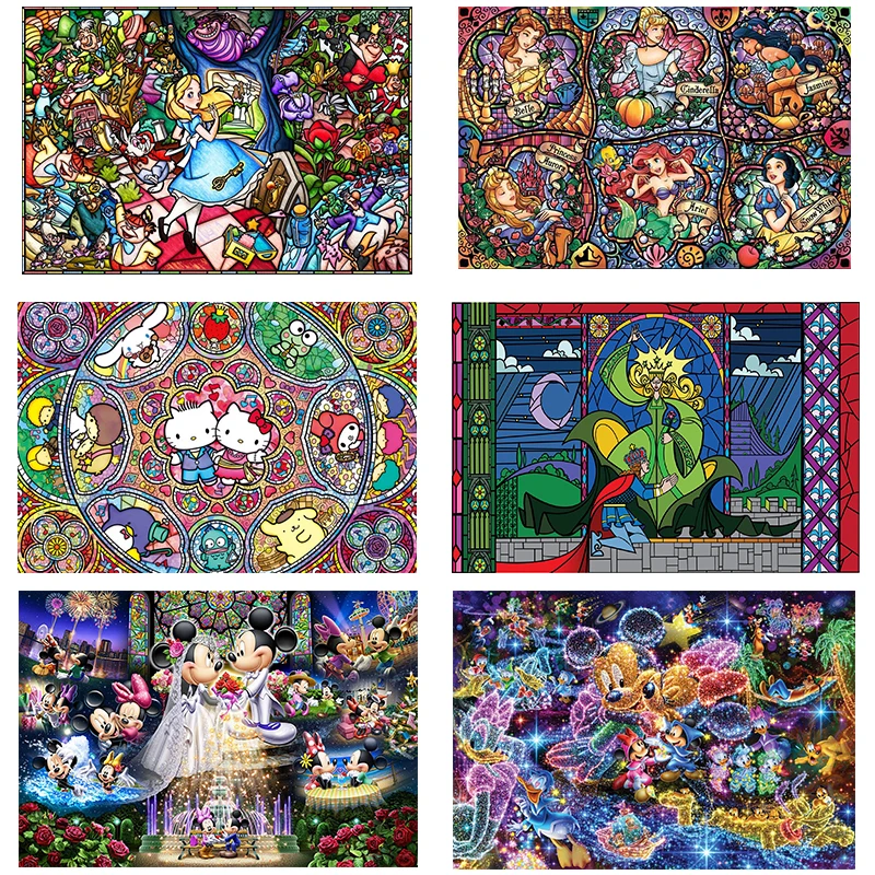 

HOMFUN Full Square/Round Drill 5D DIY Diamond Painting "Cartoon Princess mouse" Embroidery Cross Stitch 5D Rhinestone Decor