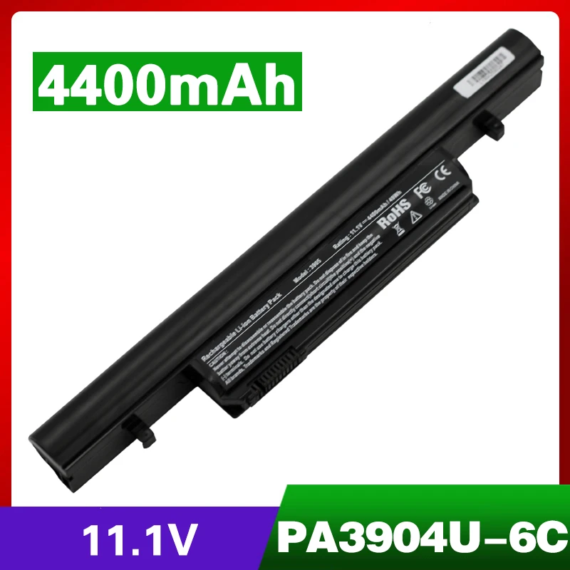 Аккумулятор ApexWay для Toshiba DYNABOOK PA3904U-1BRS PABAS245 PABAS246 R751 R752 Satellite R850 Tecra R950 Series |
