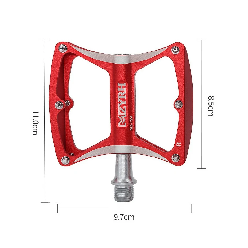 Дорожный велосипед MTB противоскользящие педали ультра-светильник из алюминиевого сплава полый подшипник ножной педали