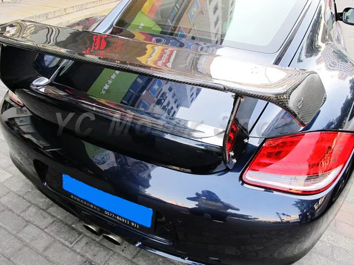 2006-2012 Porsche 987 Cayman & Boxster TechArt Style Trunk Spoiler CF with FRP Base (27)
