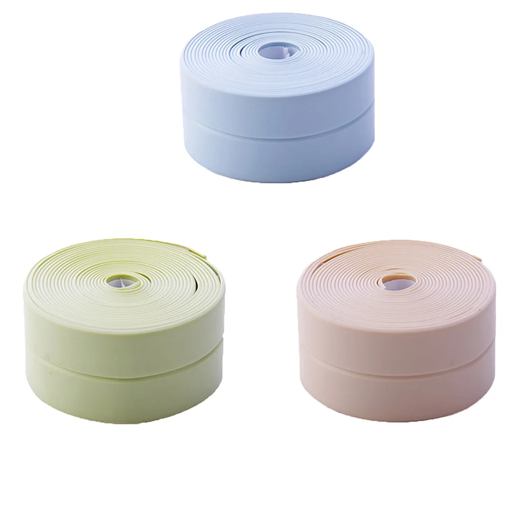 

Sealing Strip Kitchen Corner Line Sink Dustproof Waterproof Bathroom Wall Adhesive Tape Home Decoration