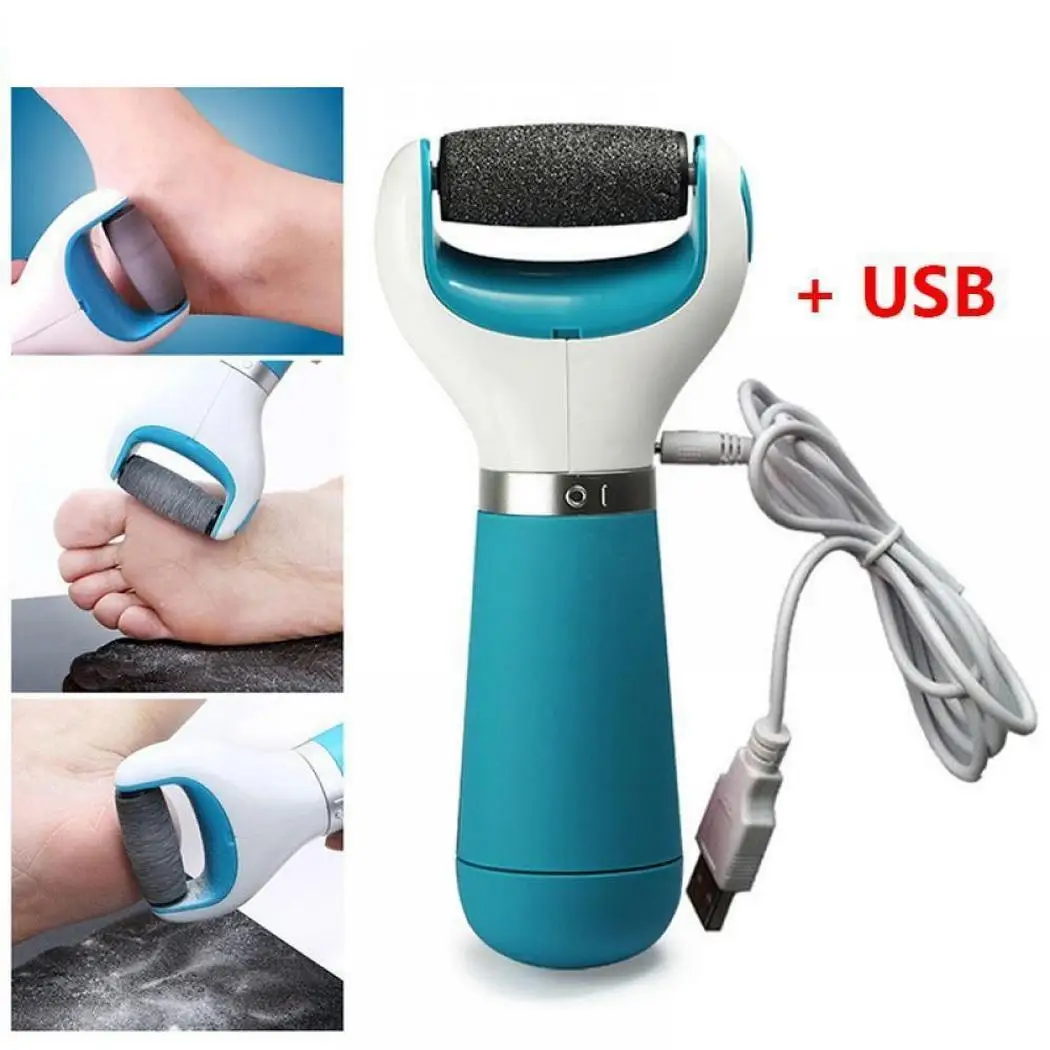 

Portable Foot Care Exfoliating Electric Grinding Blue, Pink Tool Compact size, convenient to carry. Home