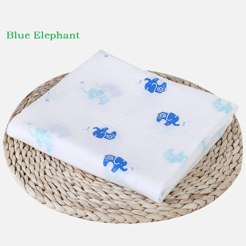 Детское Хлопковое одеяло, детское Пеленальное Одеяло из муслина, качественное, чем Aden Anais, детское хлопковое банное полотенце, одеяло для младенцев - Цвет: 7