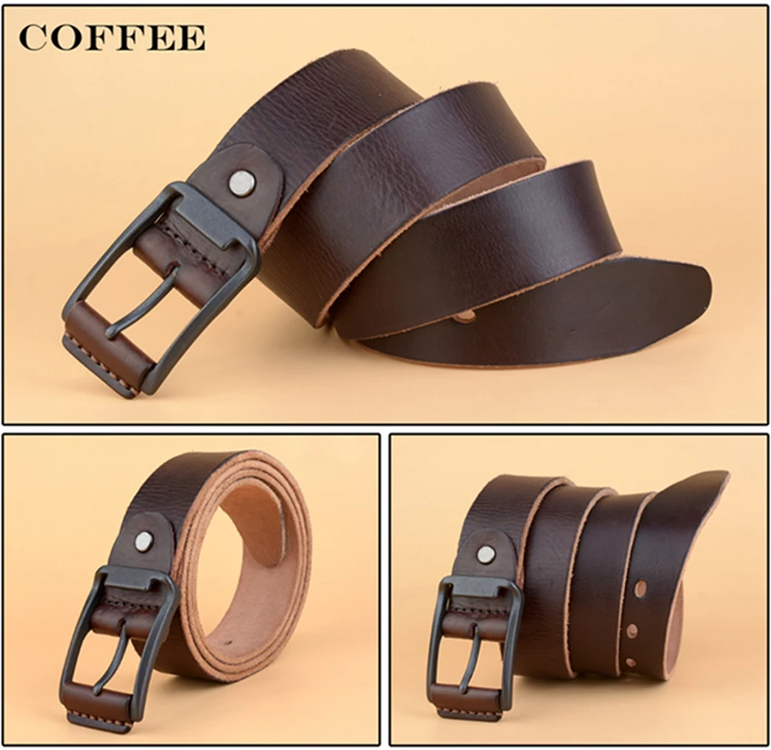 Hdnyk Factory Outlet воловьей кожи ремни для мужчин модные брендовые дизайнерские ремень мужской винтажные джинсы Cinto masculino Повседневная Пояс