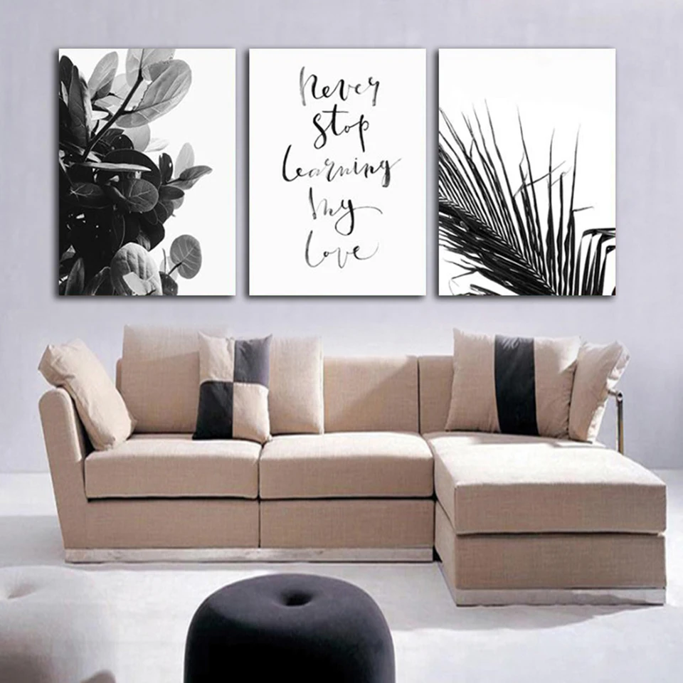 ALMUDENA-Nordic-Black-Plant-Flower-Combination-Wall-Art-Painting-Modern-Home-Decoration-Living-Room-Canvas-Prints