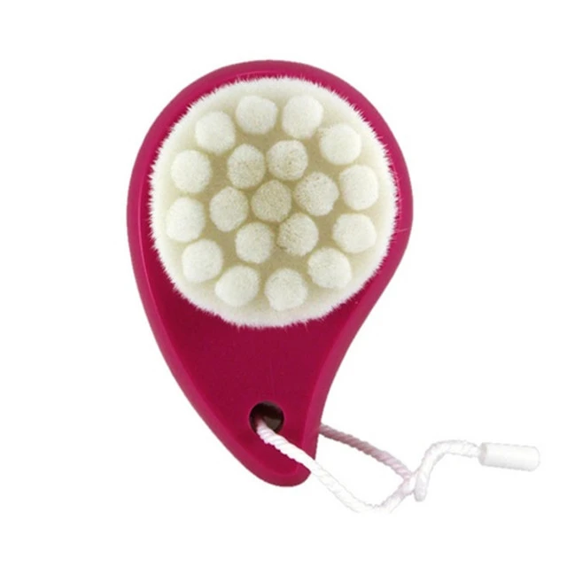 Silky Smooth Face Brush Pink Color Ceauty Tools (1)