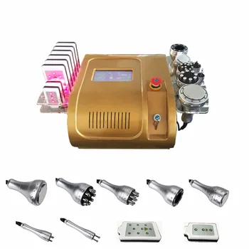 

Professional 6in1 Ultrasonic Cavitation RF Bio Skin Lifting LipoLaser Slimming Machine