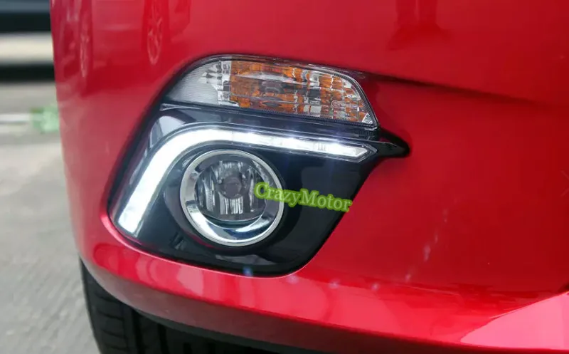 

2pcs/set Car DRL daytime running lights For MAZDA 3 M3 AXELA 2013 2014 2015 2016