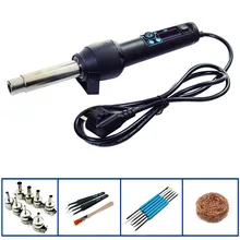 YIHUA 8858-I антистатический портативный термопистолет с постоянной температурой Ручной ЖК-дисплей регулируемая температура Спаивание горячим воздухом станция