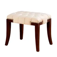 Табурет для туалетного столика туалетный столик стул для макияжа Американский Стиль твердой древесины простой Современные европейские Спальня мягкая сумка туалетный Макияж Cha
