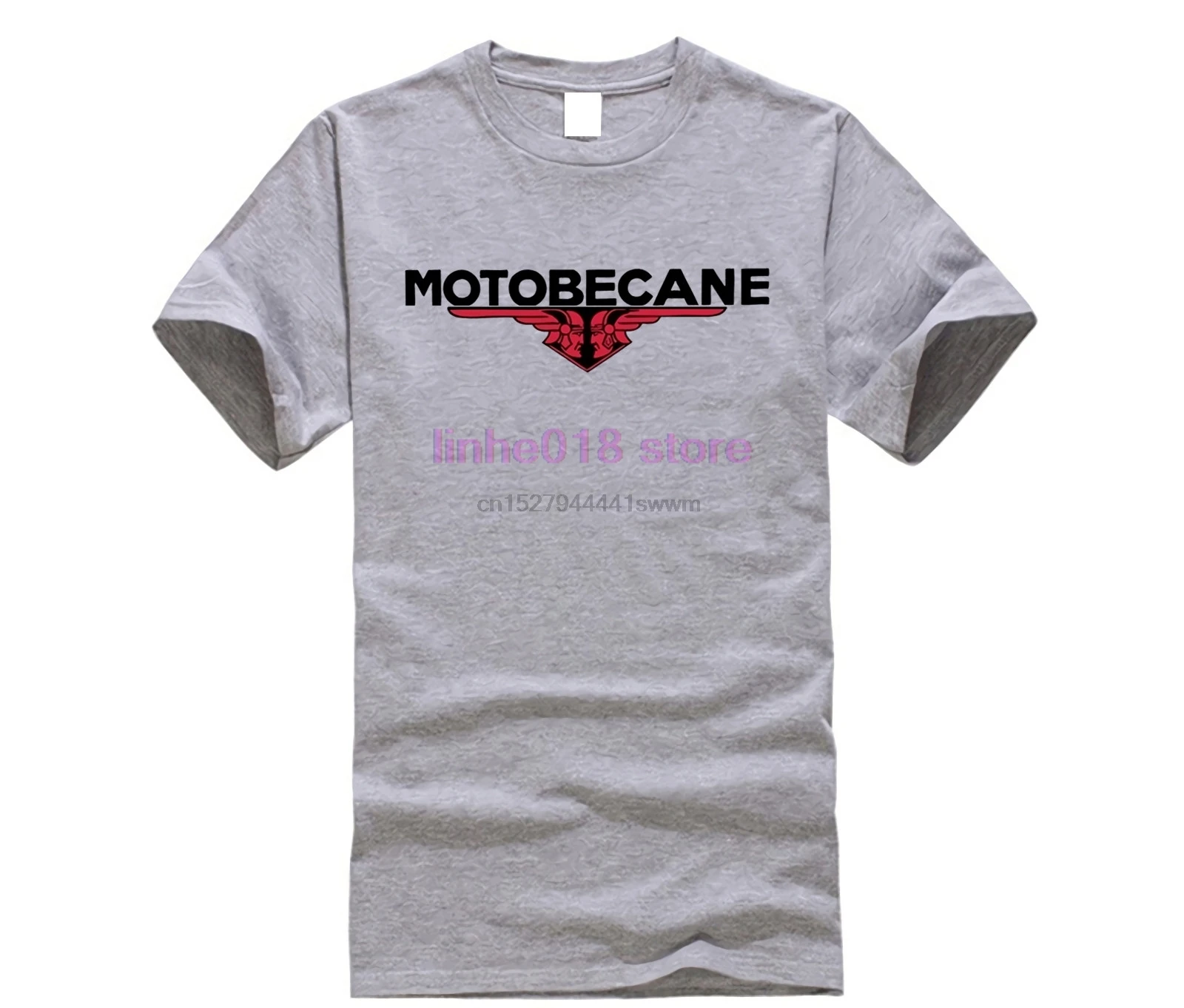 

Funny Men t shirt white t-shirt tshirts Black tee Happwan Men Motobecane Cotton Round Collar T Shirt