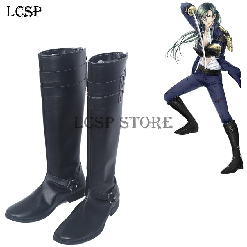 LCSP KATSUGEKI TOUKEN RANBU Nikkari Aoe Cosplay Boots Japanese Anime