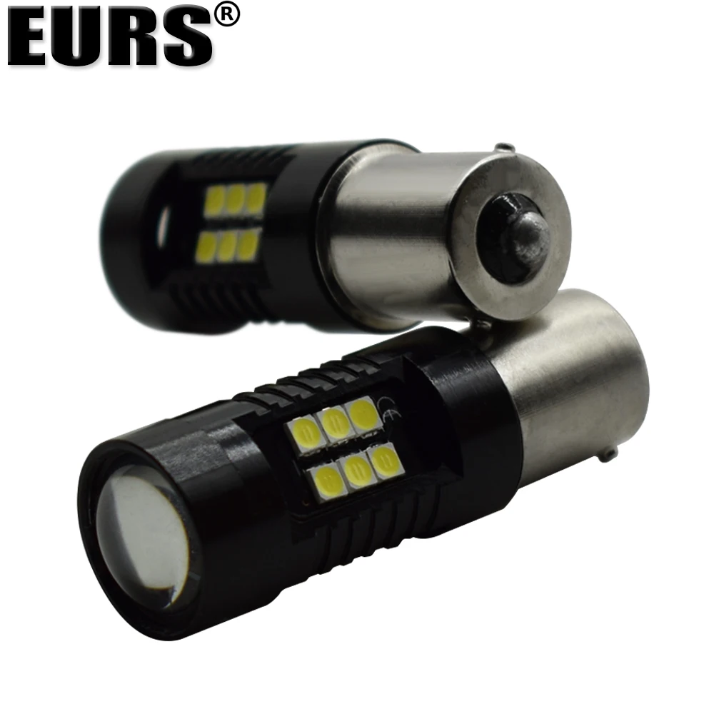 EURS светодиодный Автомобильный свет 1156 1157 3030 21smd космического аппарата изгой
