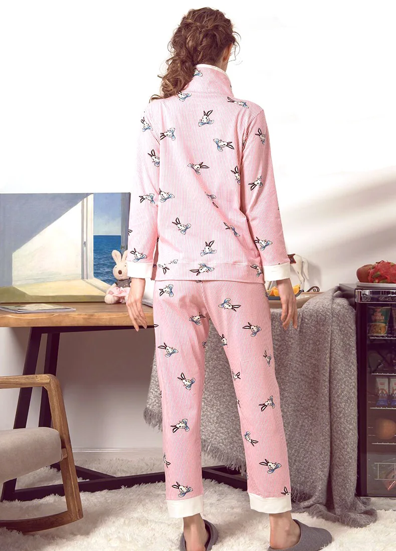 Высокое качество Весна продажи новых хлопок Одежда для беременных месяц грудного вскармливания одежда пижамы Домашняя