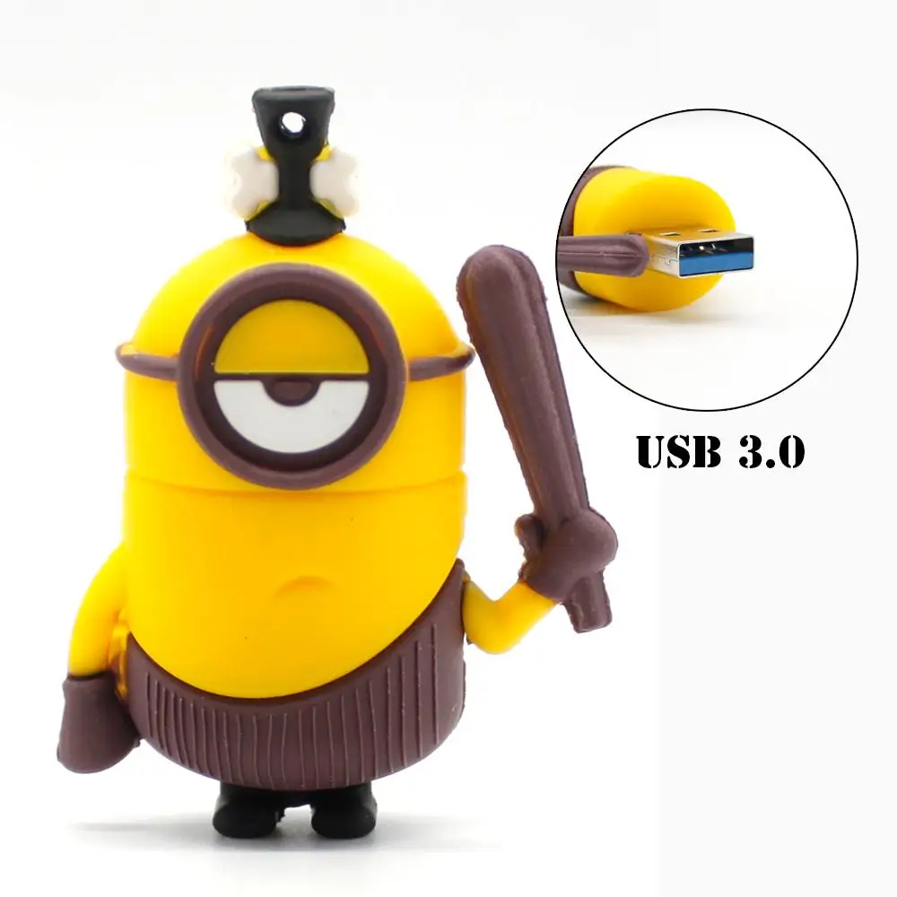 Minions savage USB 3.0 USB flash drive minions pen drive 16g/32g/64g