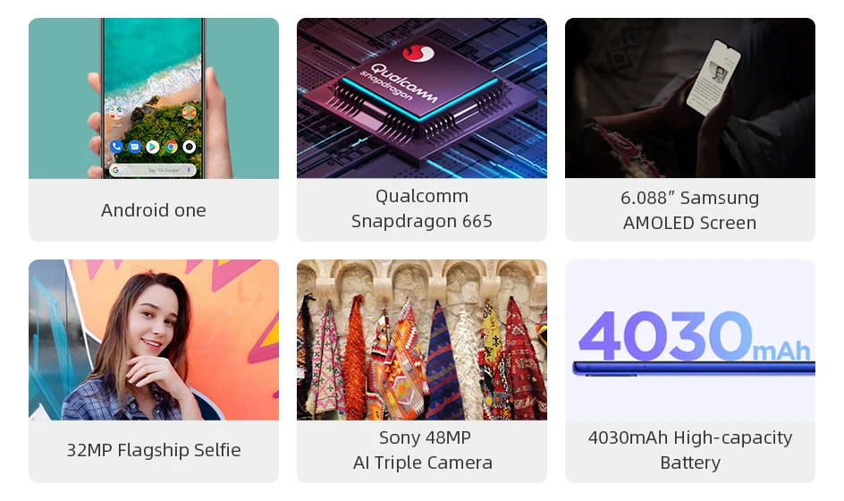 Глобальная версия Xiaomi Mi A3 4 Гб 64 Гб Snapdragon 665 смартфон телефон CC9e CC 9E 48MP камера 32MP фронтальная камера 6,08" экран Android one
