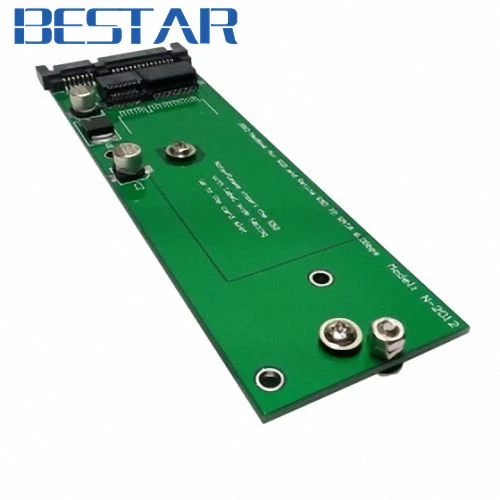 Adapter card PCBA for MacBook 2012 Air 17 7pin SSD HDD to SATA 22Pin Hard font