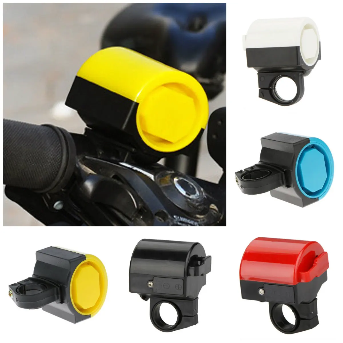 

High Quality MTB Road Bicycle Bike Electronic Bell Loud Horn Cycling Hooter Siren Holder wholesale