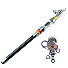 3,6 м наше лучшее значение жесткое углеродное волокно Удочка спиннинг телескопический Путешествия портативное удилище океан Удочка s