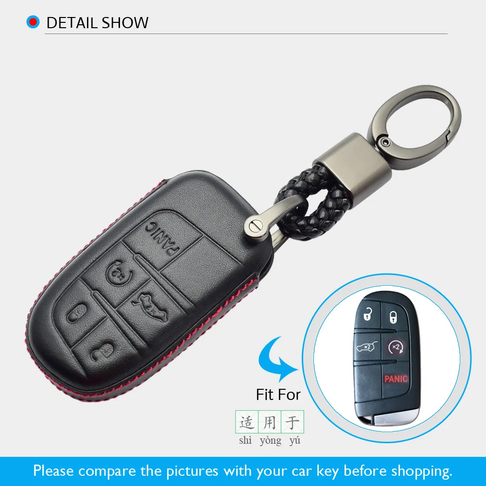 ATOBABI 5 Автомобильный ключ с кнопкой чехол Брелок для Dodge charger Challenger, Chrysler 300 Jeep Grand Cherokee Дистанционное защитное покрытие