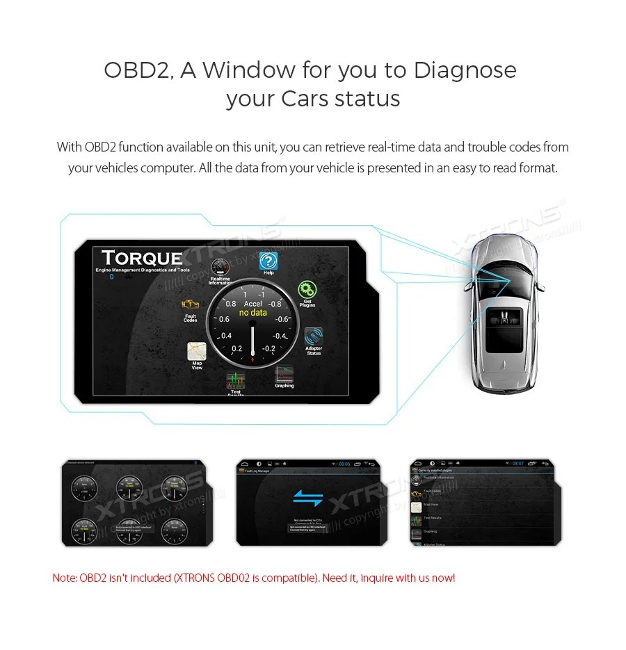 Excellent XTRONS 7" Android 8.1 Quad Core 16GB ROM car Multimedia System DVD Player GPS Navigation for Seat Ibiza MK4/6J 2009-2013 RCA 16