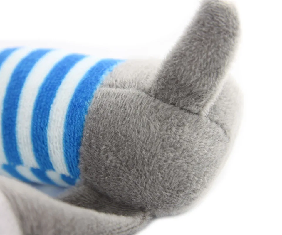 Pet Dog Cat Toy Funny Fleece Durability Plush Dog Toys Squeak Chew High quality safe Interactive Toys Duck Pig Elephant Funny  (13)